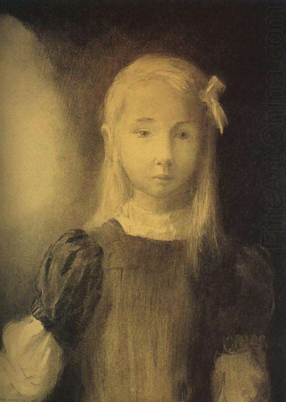 Mademoiselle Jeanne Roberte de Domecy, Odilon Redon